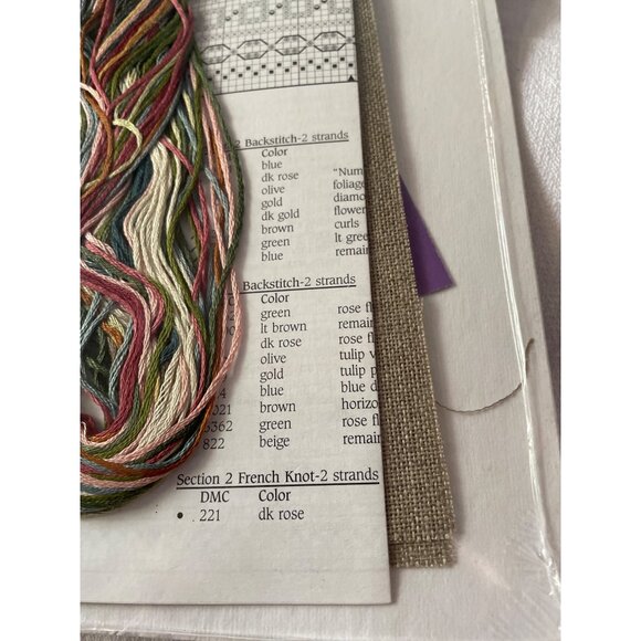 Janlynn Designs For The Needle "The Lord Bless Thee & Keep Thee" Cross Stitch Ki - Picture 4 of 11